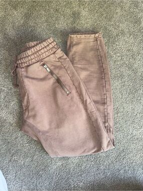 Kith Mauve Drawstring Zip-Pocket Joggers